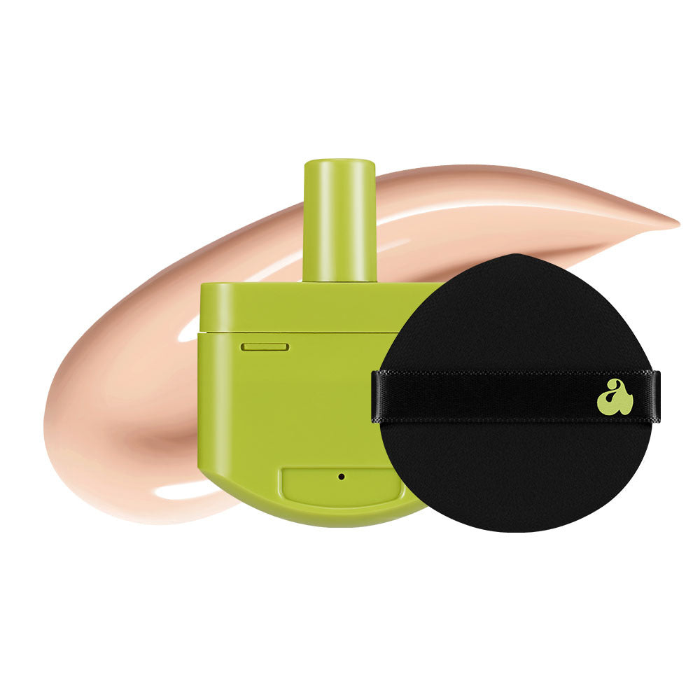 Unleashia Satin Wear Healthy-Green Cushion Re-Feel