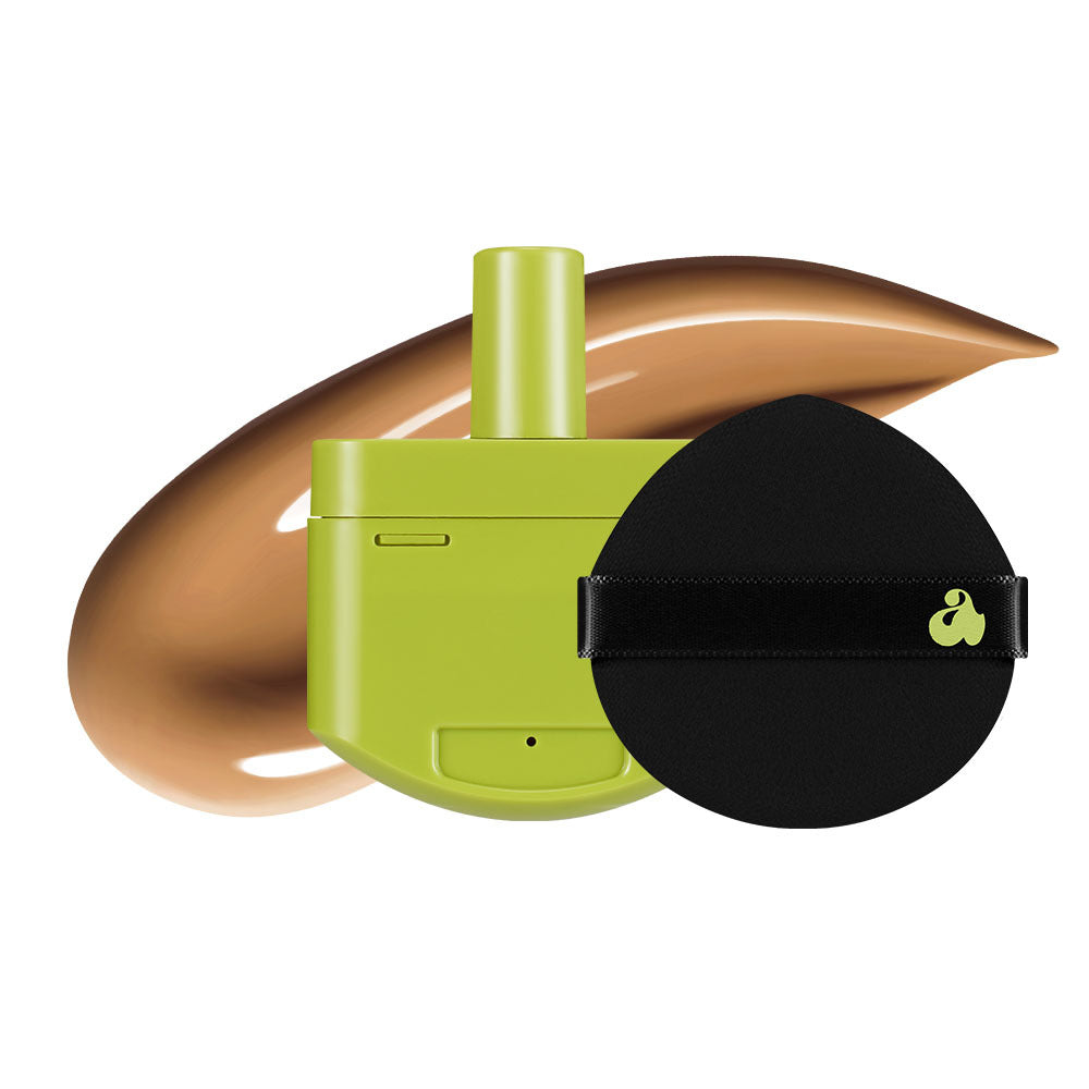 Unleashia Satin Wear Healthy-Green Cushion Re-Feel