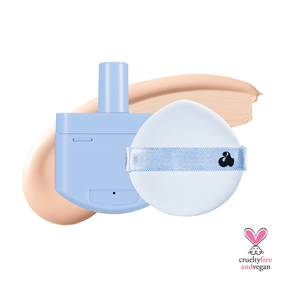 Unleashia Babe Skin Baby Blue Cushion Re-Feel