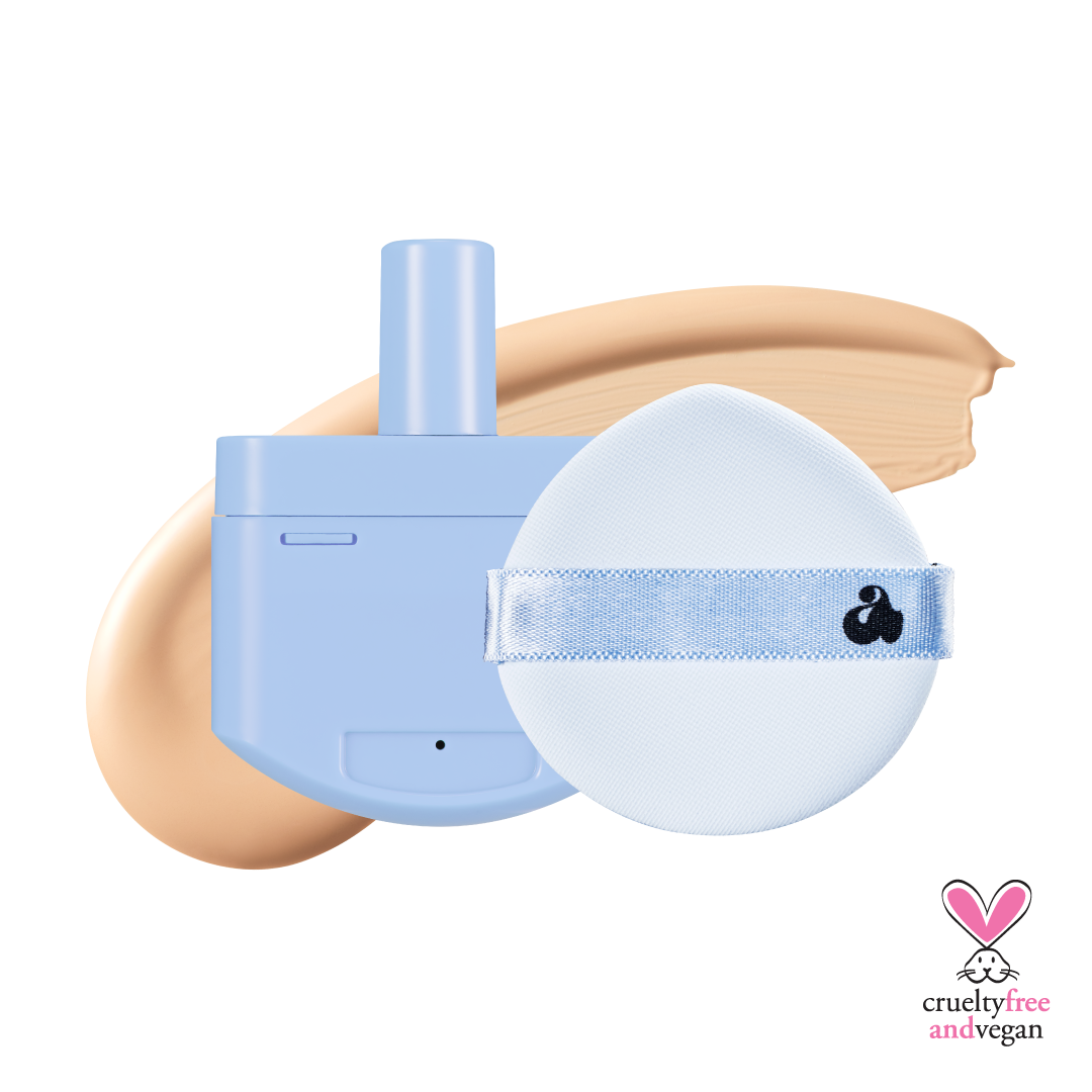 Unleashia Babe Skin Baby Blue Cushion Re-Feel