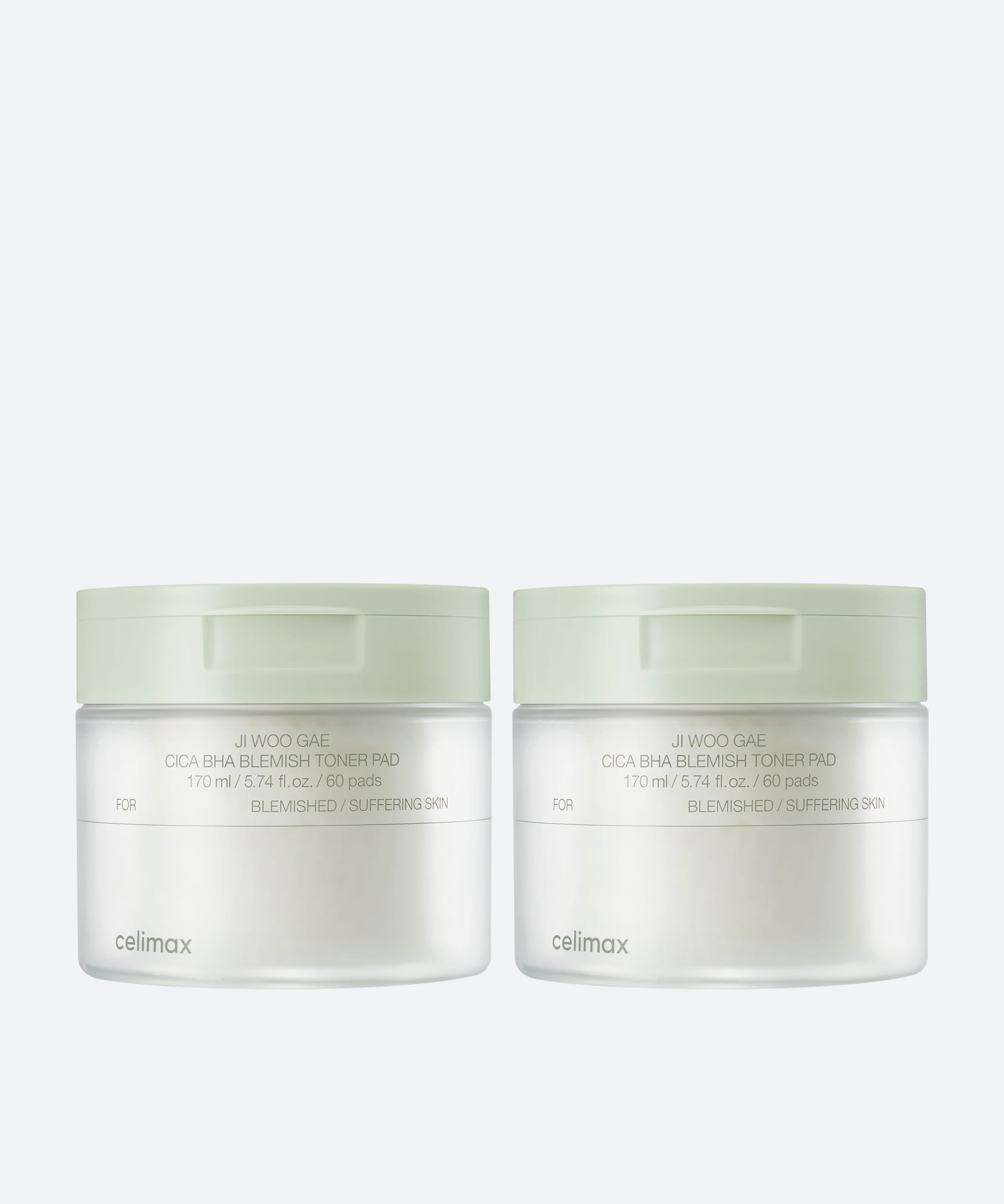 celimax Ji Woo Gae Cica BHA Blemish Toner Pad