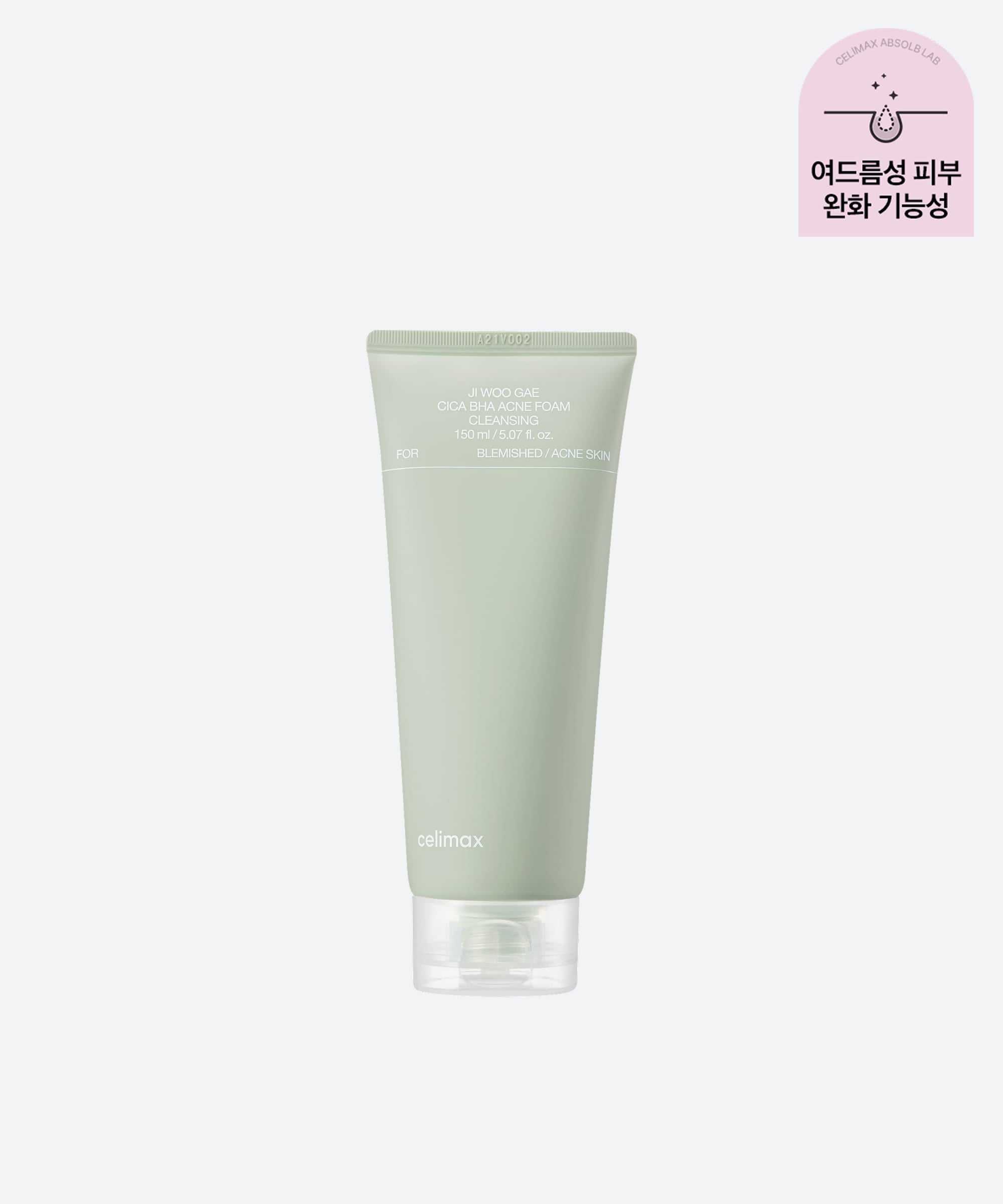celimax Ji Woo Gae Cica BHA Acne Foam Cleansing 150ml