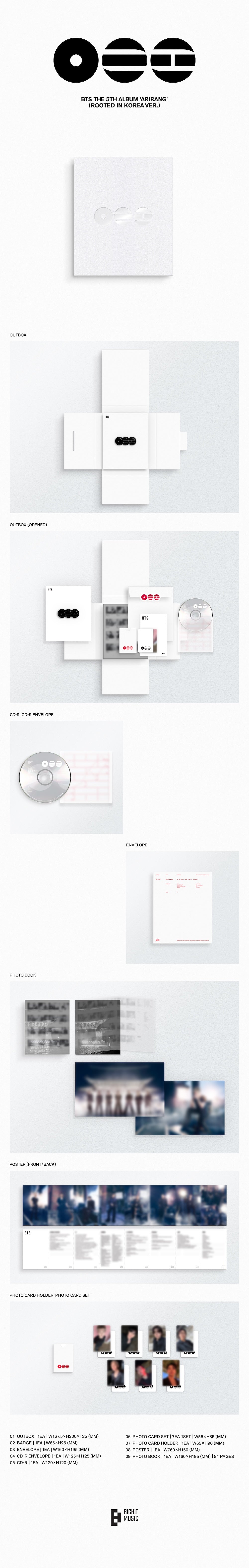 BTS ARIRANG + ARIRANG (Living Legend Ver.) (SET)