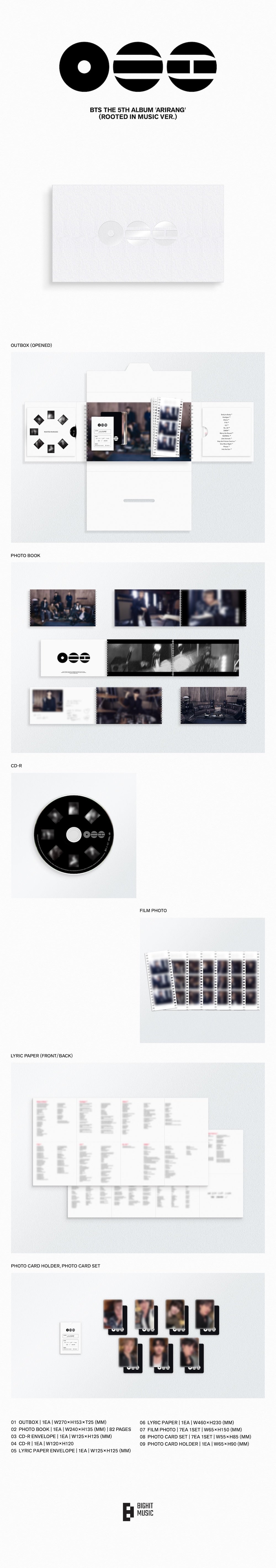 BTS ARIRANG + ARIRANG (Living Legend Ver.) (SET)