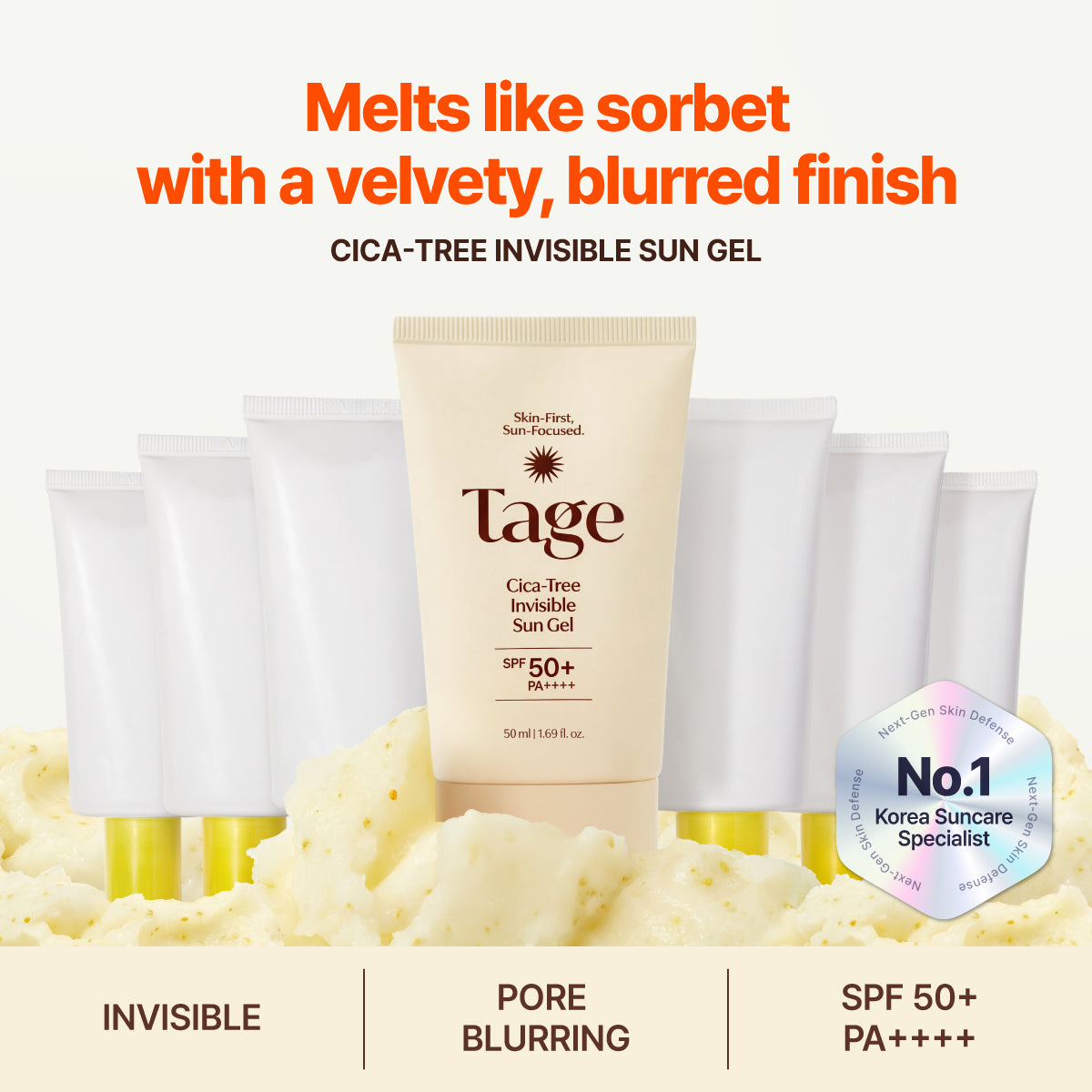 Tage Cica-Tree Invisible Sun Gel 50ml