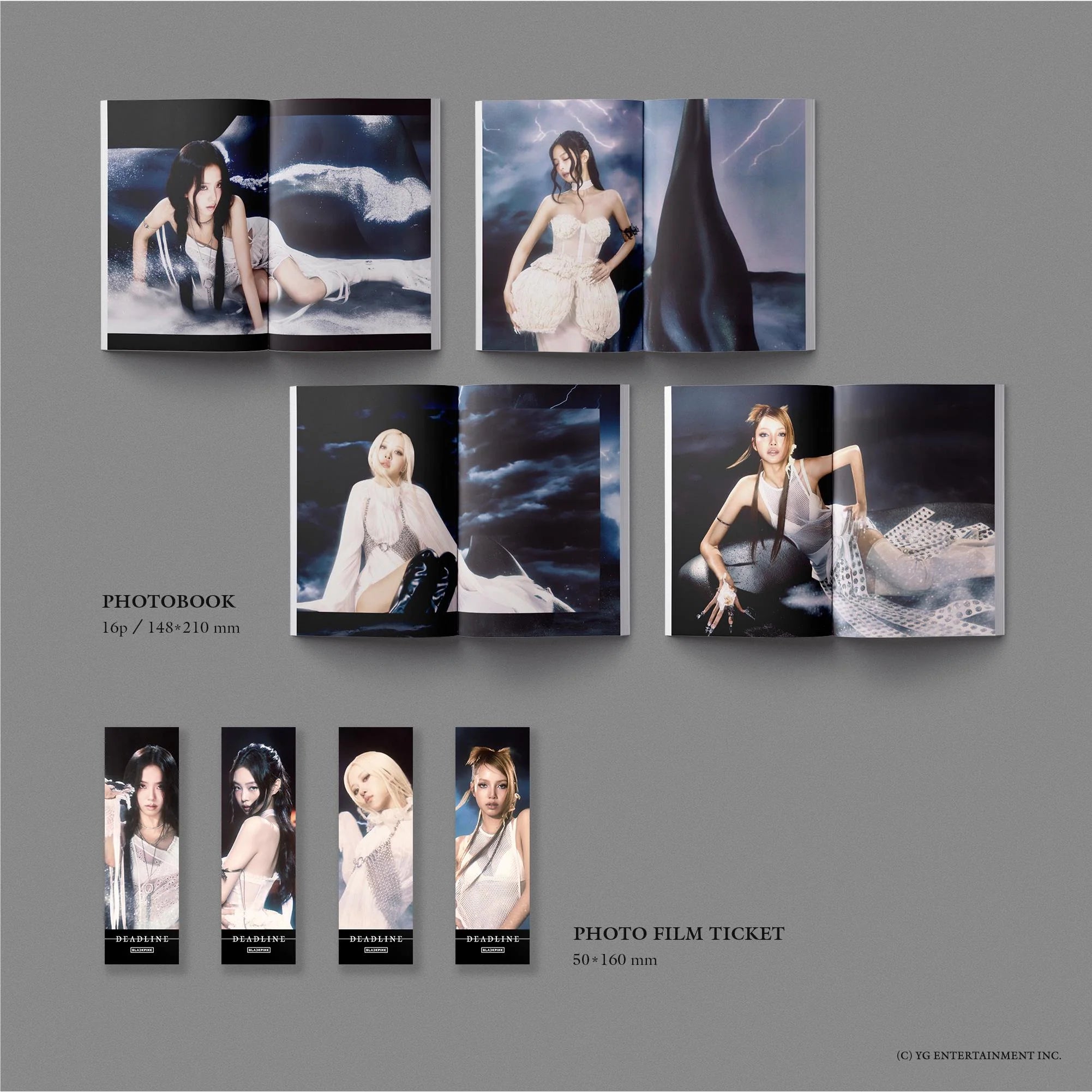 BLACKPINK 3rd MINI ALBUM [DEADLINE] SILVER Ver. - JISOO ver.